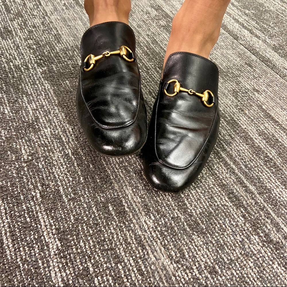 Authentic Unisex Gucci Princetown Slip On Mules - Picture 4 of 8